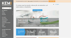 Desktop Screenshot of kemi.se