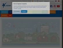 Tablet Screenshot of kemi.fi
